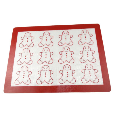 

1PCS Cookie Baking Mat For Christmas Silicone Baking Mat High Temperature Resistance DIY Baking Tools Household Baking Mat