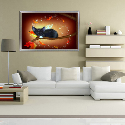 

Gobestart 5D Embroidery Paintings Rhinestone Pasted DIY Diamond Painting Cross Stitch
