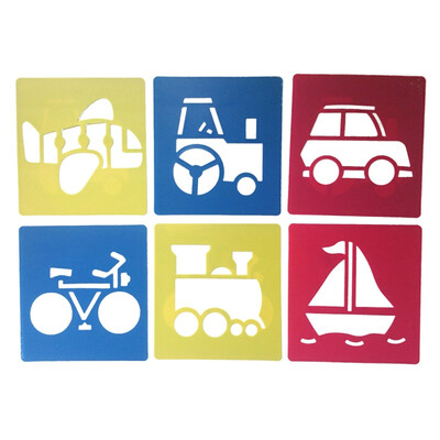 

PP Plastic Painting Stencils DIY Washable Drawing Templates For Children Painting Learning Child Eco-Friendly Painting Stencil