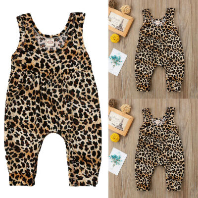 

Toddler Infant Baby Girls Sleeveless Romper Jumpsuit Harem Pants Clothes Outfit