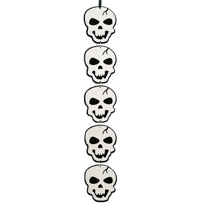 

Halloween Pumpkin Paper Garland Halloween Scary Hanging Prop Halloween Decoration Props