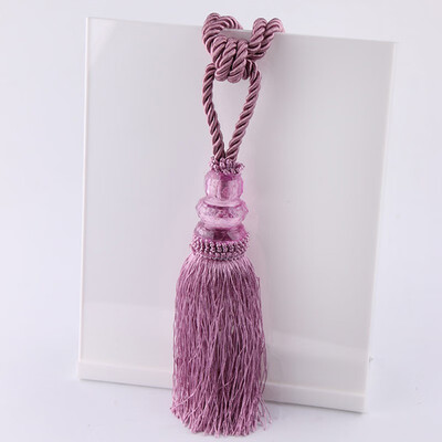 

2pcs Curtain Tie Backs Fringe Curtain Hanging Accessories Tassels
