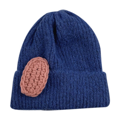 

Winter Warm Newborn Boys Girls Cute Autumn Winter Warm Kids Baby Clip Design Hats Wool Hemming Caps