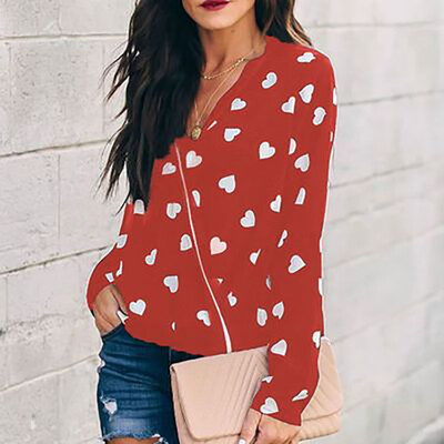 

Woman Chiffon Blouses Office Lady Womans V Neck Tunic Suit Dot Black Red Blue Female Lady Tops New Fashion 2019 Woman Blouses