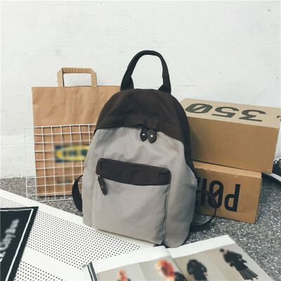 

Tailored Female School Bag Student Campus Backpack Travel Bag Fashion Simple Wild Bag