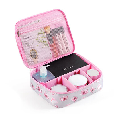 

Large Makeup Storage Bag Toiletry Holder Wash Pouch Cosmetic Travel Organizer