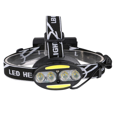 

Outdoor Night Hiking LED USB Headlight Headlamp Head Torch Light Flashlight New
