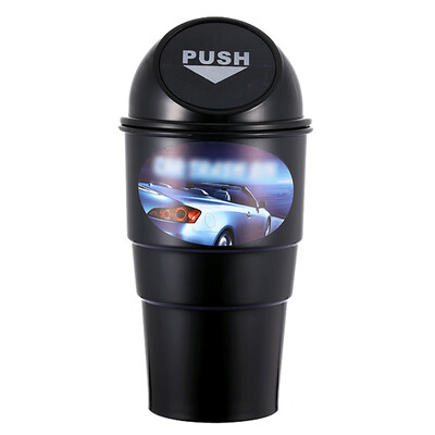 

New Car Color Multi-function Creative Garbage Bag Storage Bucket ABS Trash Can