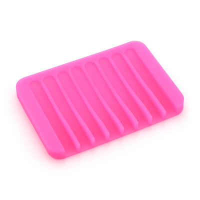 

Creative Silicone Soap Frame Silicone Soap Box Bathroom Soap Dish Jewelry Holder