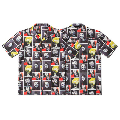 

Tailored Men Summer Fashion Lapel Print Short Sleeve Hawaiian Shirt Top Blouse