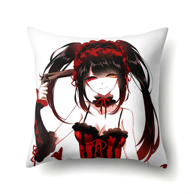 

Japanese Anime Date A Live Throw Pillowcase Decorative Pillow Case Cushion Cover