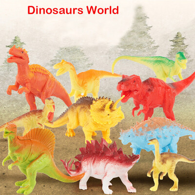 

YIWULAEducational Dinosaur Toys Kids Realistic Toy Dinosaur Figures 10 Pack for Kids