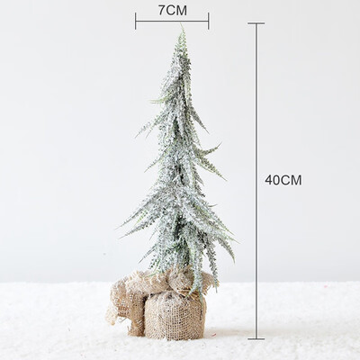 

Tabletop Artificial Christmas Tree Ornament Home Office Shopping Mall Festive Party Decor Supplies oo