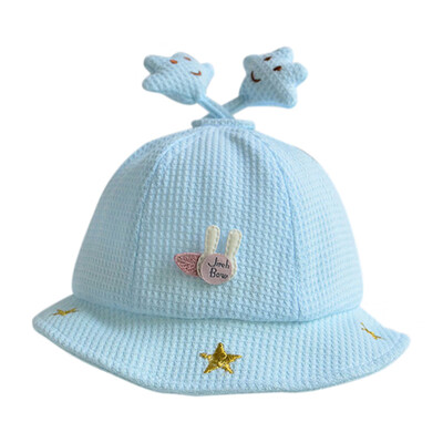 

New Autumn Baby Boys Girls Toddler Cartoon Print Bucket Hats Casual Caps Reversible Sun Headwear