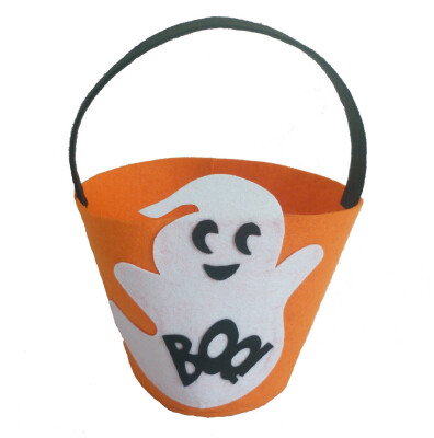 

Toponeto Halloween Trick Or Treat Plastic Bags Ghost Pumpkin Sweet Bag Loot Childrens