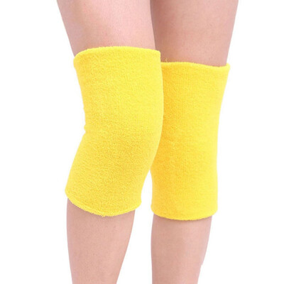 

2PCSLot Breathable Warm Towel Non-slip Dance Ski Knee Pads Sport Leg Sleeve Kneelet Soft Knee Pad Knee Support warm protection