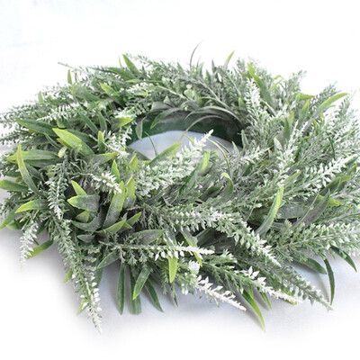 

Small Lavender Wreath Beautiful Artificial Lavender Wreath For Front Door Wall Home Decor
