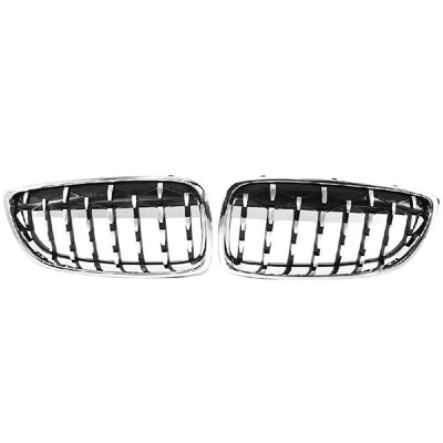 

New Plating Front Dual Kidney Grill Grille Fit for BMW F32 F33 F36 F82 F80 428i 435i M3 M4 Meteor Style for 4 Series