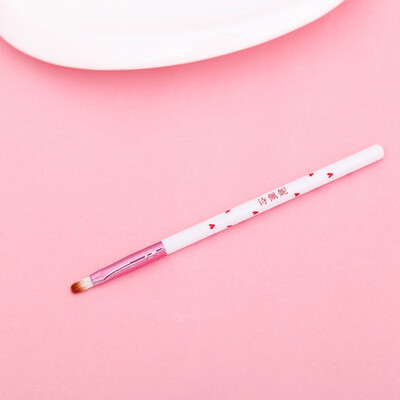 

Makeup Eye Brush Brow Bevel Angle Nylon Wool Brush Use for Eyebrow Eyeshadow Lip Cosmetic Tool