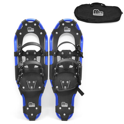 

Snowshoes Women Men Aluminum Snow Shoes with Adjustable Bindings Carrying Tote Bag