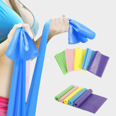

2020 New Elastic Yoga Pilates Latex Resistance Band Exercise Strength Weight Training Fitness Band