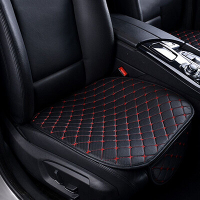 

Four Seasons Universal Leather Slip Car Seat Cover Front Cushion Breathable Protector Mat Pad Car Accessories