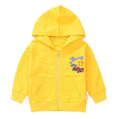 

Autumn Children Coat Baby Boy Girl Cartoon Car Pattern Long Sleeve Cotton Hoodie Sweatshirt Casual Outerwear Childrens Clothing