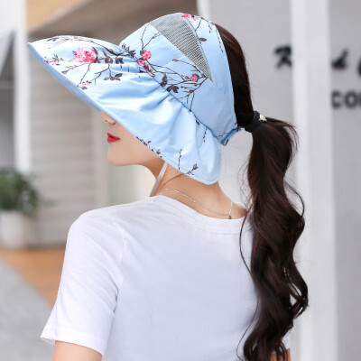 

Sun hat female sun protection outdoor summer Korean hat sun hat UV protection folding fashion Beach Hat