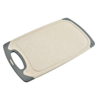 

Environmentally Wheat Straw Chopping Board Home Cutting Board Kitchen Durable Rectangular Cutting Board With Handle