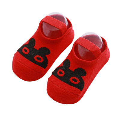 

Newborn Baby Socks Cartoon Printing Sole Soft Sock Boys Girls Socks Infant Toddler Anti-slip Floor Socks