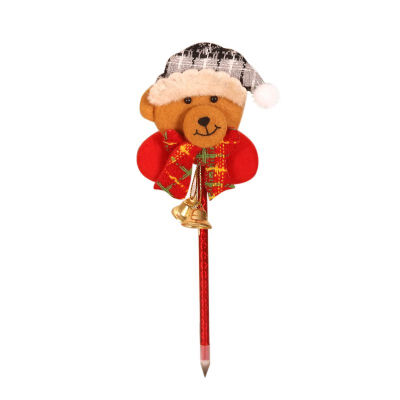 

Christmas Doll Ballpoint Pens Novelty Ballpoint Pen With Decorative Bells For School Office Supplies Decoration Christmas