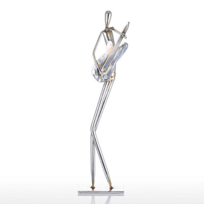 

Orchestra Electric Guitar Tooarts Metal Sculpture Iron Sculpture Abstract Sculpture Modern Sculpture Band Instrument Home Decorati