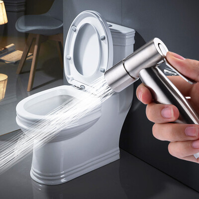 

〖Follure〗Stainless Steel Handheld Washing Supercharged Durable Bidet Shower Head Sprayer