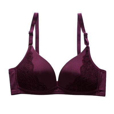 

Lace Sexy Lingerie Women Adjustable Push Up Bras Underwear Floral Deep V Bra Bralette