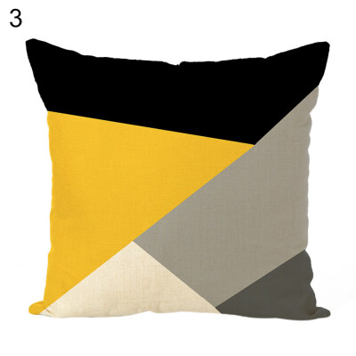 

45x45cm Rhombus Design Cushion Cover Pillow Case Home Cafe Sofa Bed Car Decor