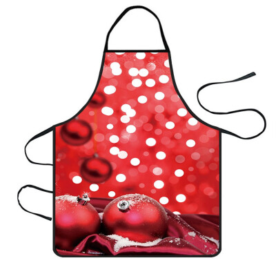 

Toponeto Christmas Decoration Waterproof Apron Kitchen Aprons Dinner Party Apron