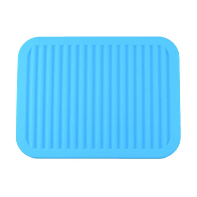 

ilicone Square Dish Drying Mat Premium Heat Resistant Tableware Dishwaser Durable Pad Dinnerware Table Mat Placemat