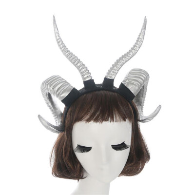 

Special Fashion Sheep Horn Ox Horn Cosplay Headdresses Sheep Horns Handmade Gothic Headband Halloween Prop Hairband