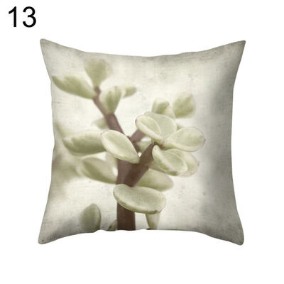 

Vintage Flower Square Throw Pillow Protector Case Cushion Cover Bedding Articles