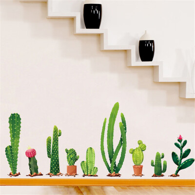 

Gobestart DIY Cactus Removable Wall Decal Family Home Sticker Mural Art Home Decor