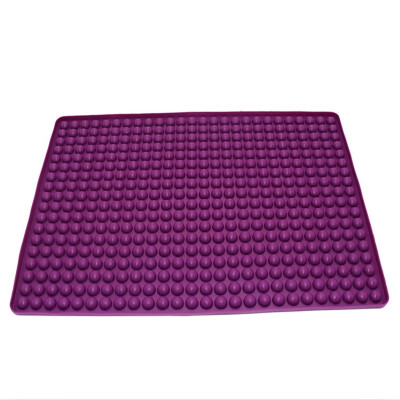 

Non Stick Silicone BBQ Mat Pan Fat Reducing Slip Oven Baking Barbecue Charcoal Grill Oil Filter Pad Tray Sheet Cooking Mat