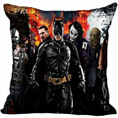 

Batman Hot Sale Pillow Case High Quality New Years Pillowcase Decorative Pillow Cover For Wedding Decorative Christmas 35x35CM 35x35CM