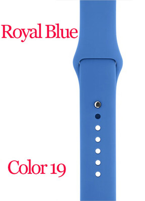 

Silicone Sports Band for Apple Watch Series 123 38MM 42MM Rubber Watchband for iWatch Volt series 4 40mm 44mm