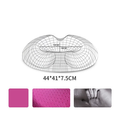 

Car Seat Cushion Orthopedic Memory Foam Seat Cushion For Chairs Back Lumbar Pain Relief Pad For Car Breathable Grid cushion