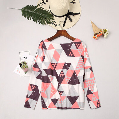 

2018 Brand New Mother Daughter Sweater Women Girls Geometric Floral Long Sleeve Womens Sweaters Family Clothes