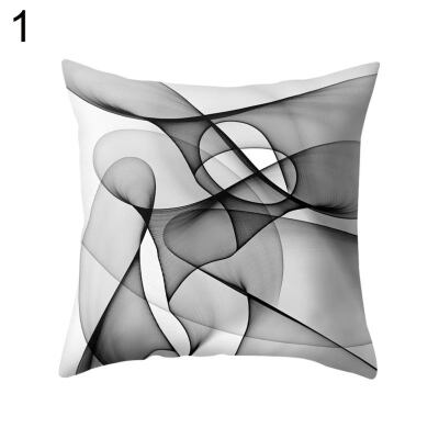 

Tulle Voile Shade Throw Pillow Case Cushion Cover Sofa Bed Car Cafe Office Decor