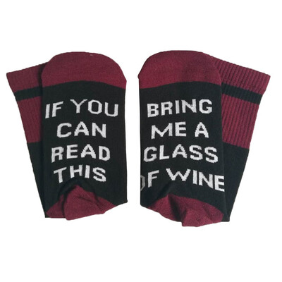 

Women Men Socks If You Can Read This Bring Me Winter Socks Christmas Gifts