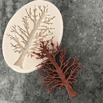 

Gobestart 3D Tree Silicone Fondant Mold Cake Decorating Chocolate Sugarcraft Baking Mould