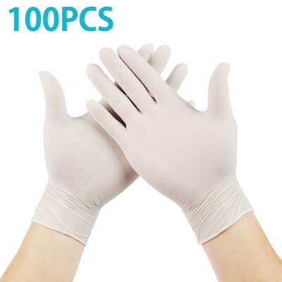 

XSSMLXL 100PcsBox Health Care Gloves Flexible Comfortable Medical Disposable Latex Gloves Flexible&Non-slip