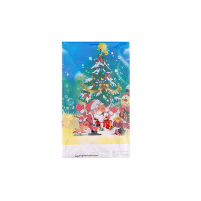 

Toponeto Tablecloth Disposable Merry Christmas Printed PVC Cartoon Tablewaer Fancy